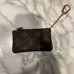Monogrammed Cardholder/Keychain